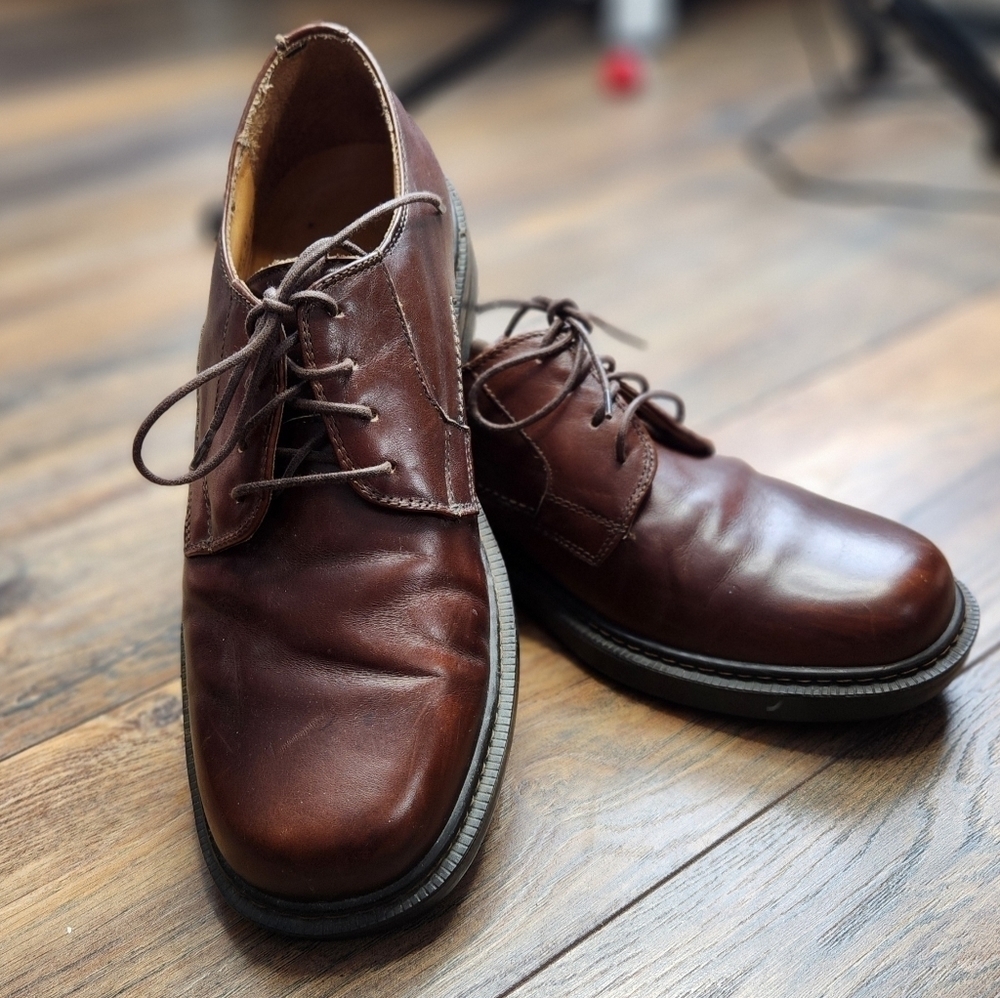 Clarks Leather Brown Mens Shoe Size 9